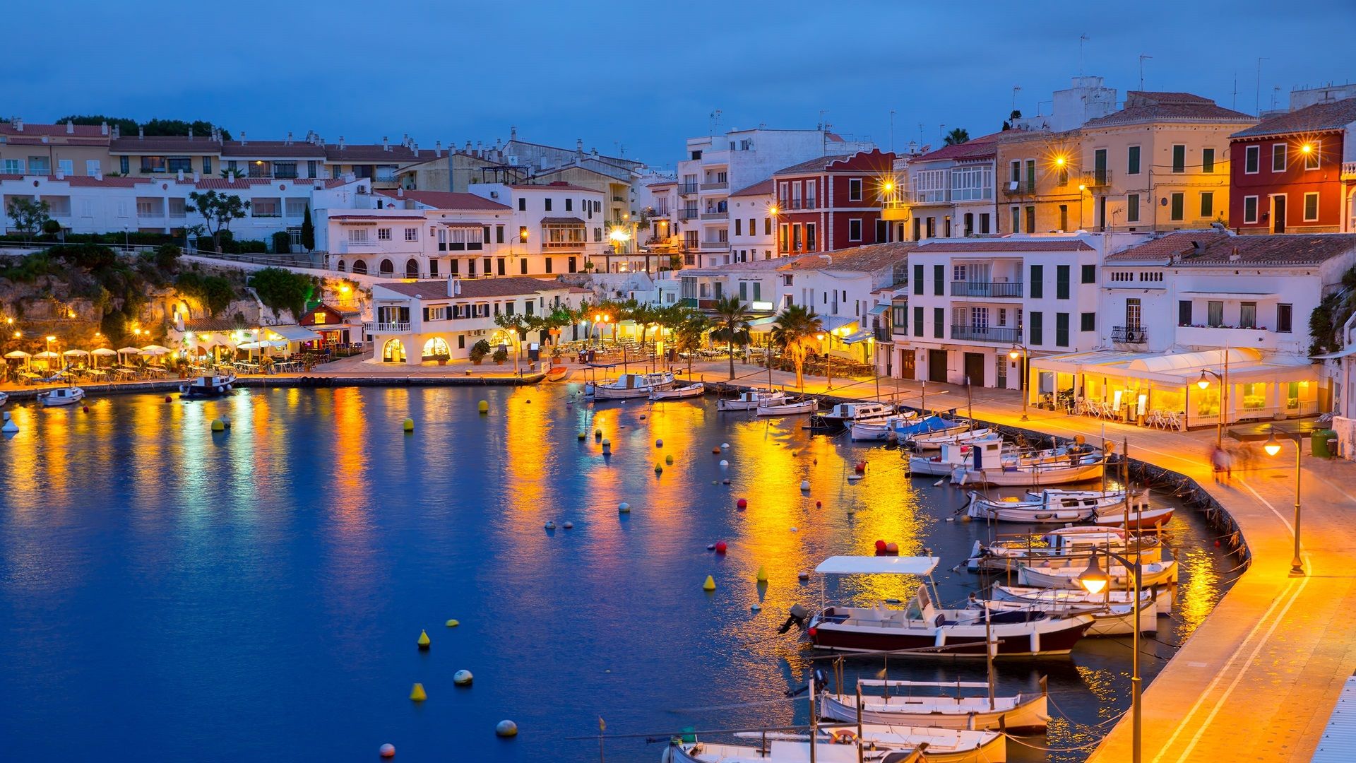 Foto de Menorca de noche