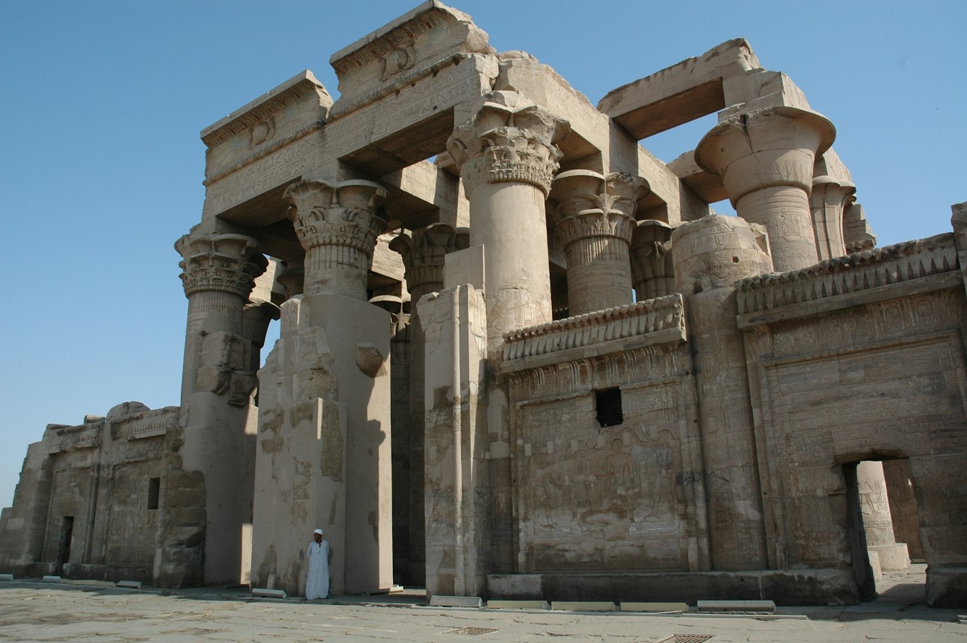 Columnas del templo de Karnak, en Luxor