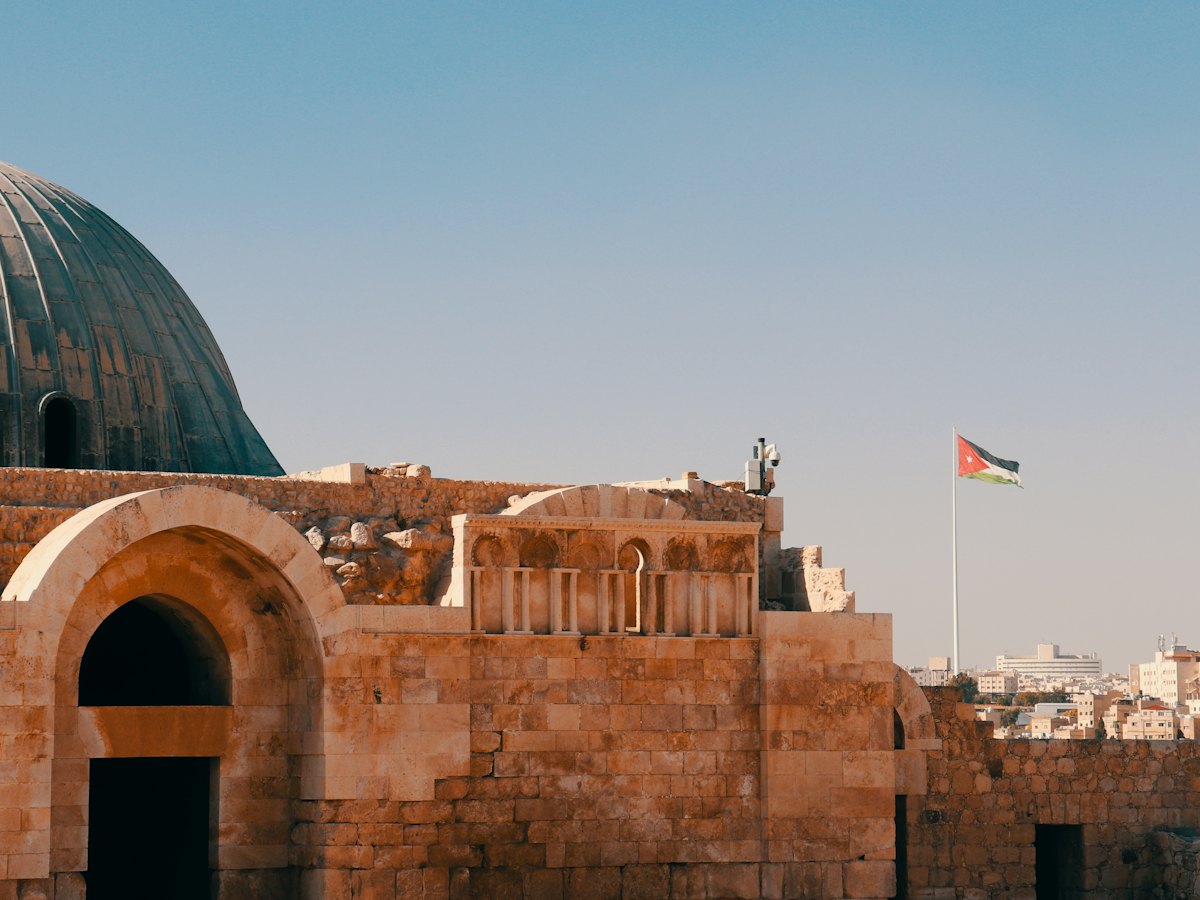 Ciudadela de Ammán, en Jordania