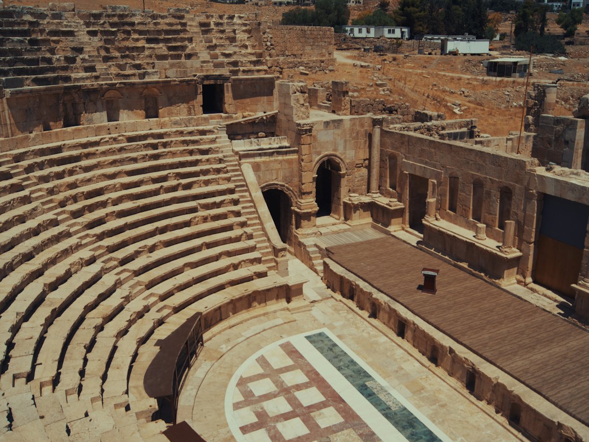Teatro romano en Jordania