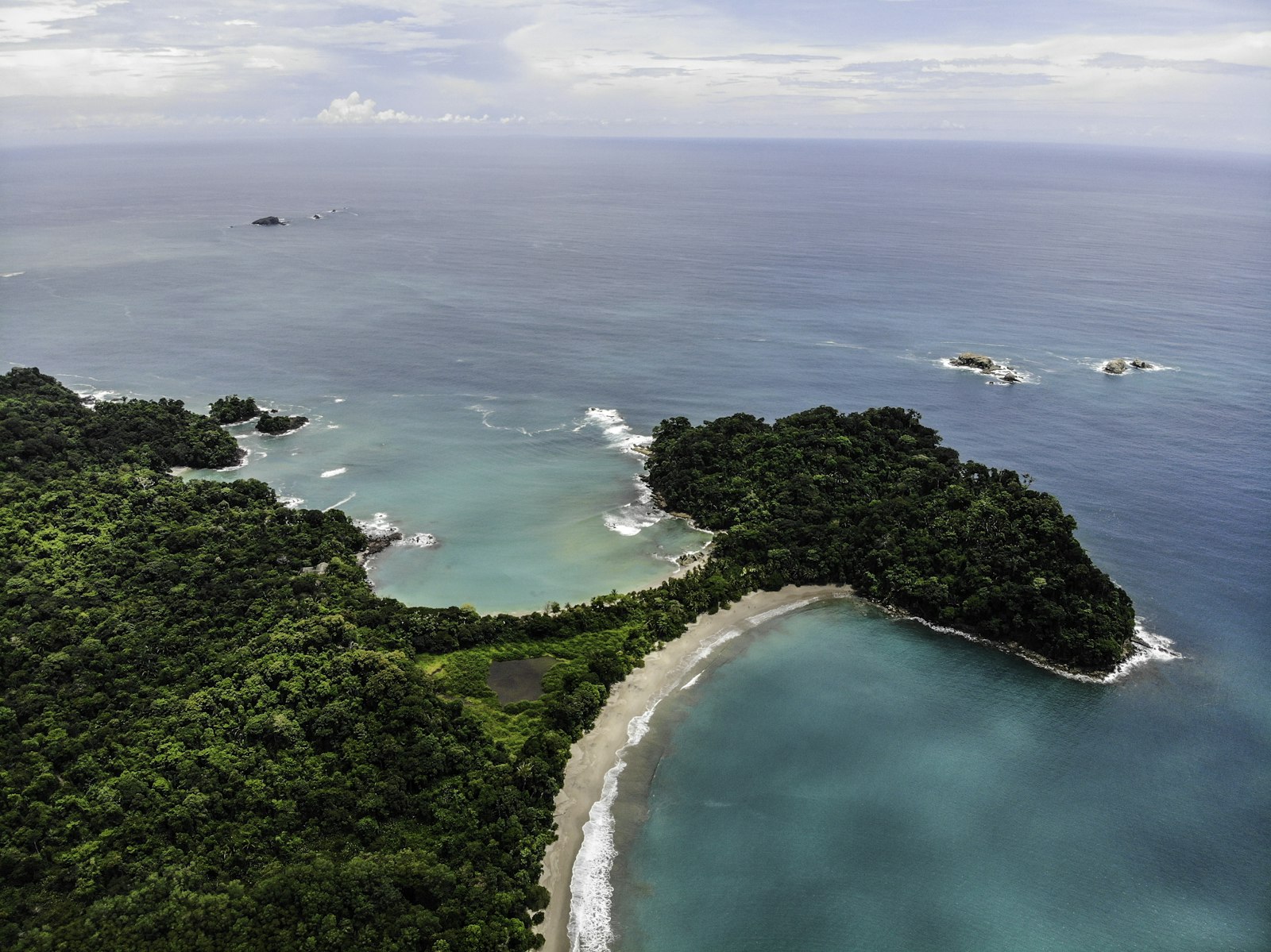 Playa de Manuel Antonio, en Costa Rica