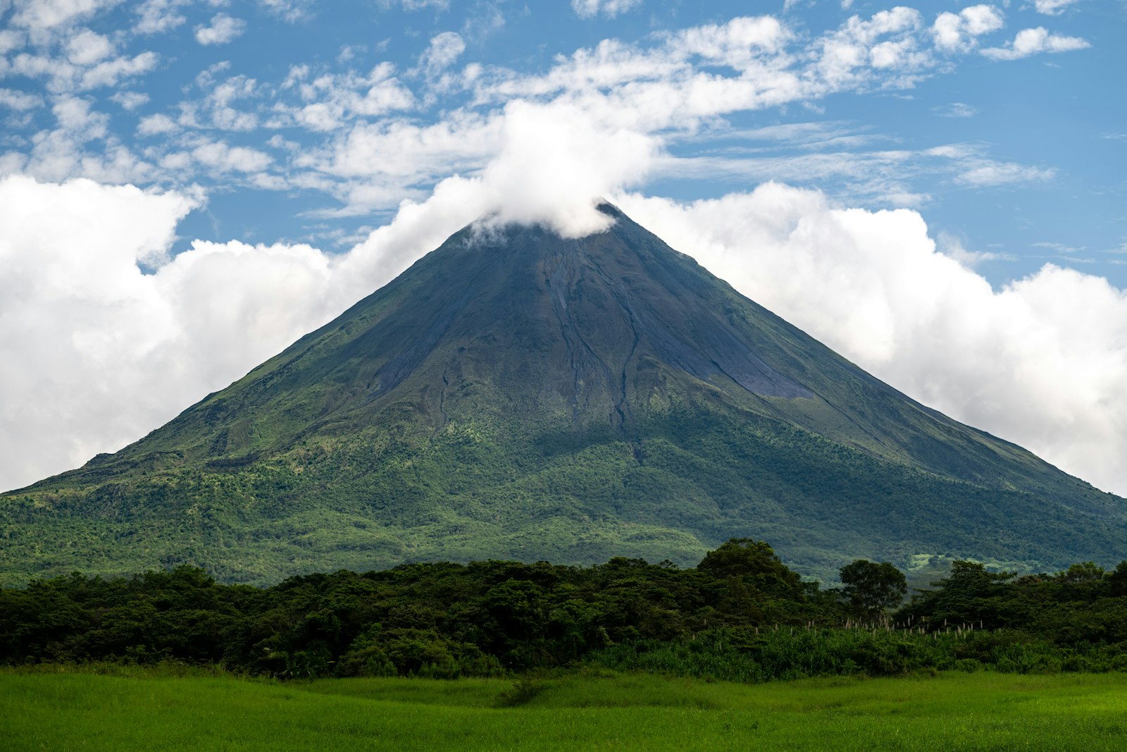 Volcán Arenal, en Costa Rica